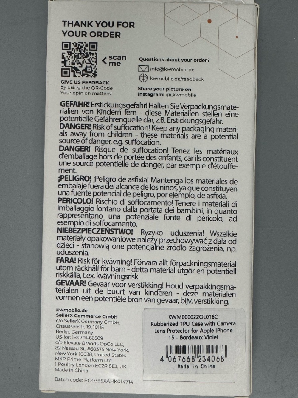 iPhone 15 silicon phone case. - Picture 5 of 5